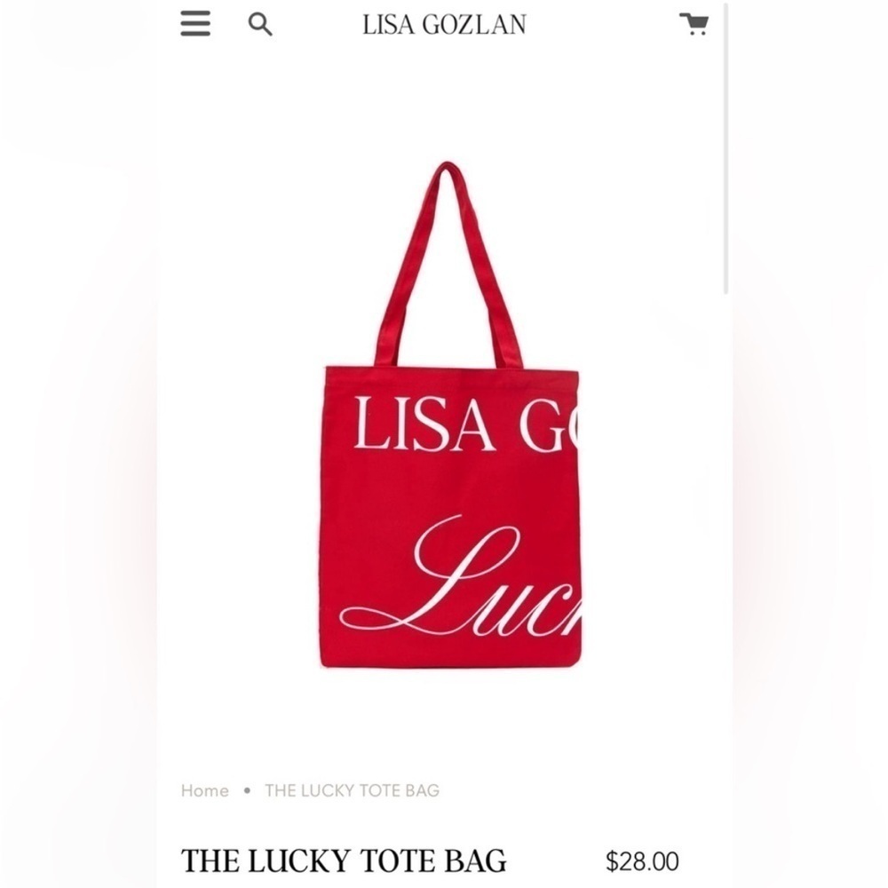 Lisa Gozlan Lucky Tote